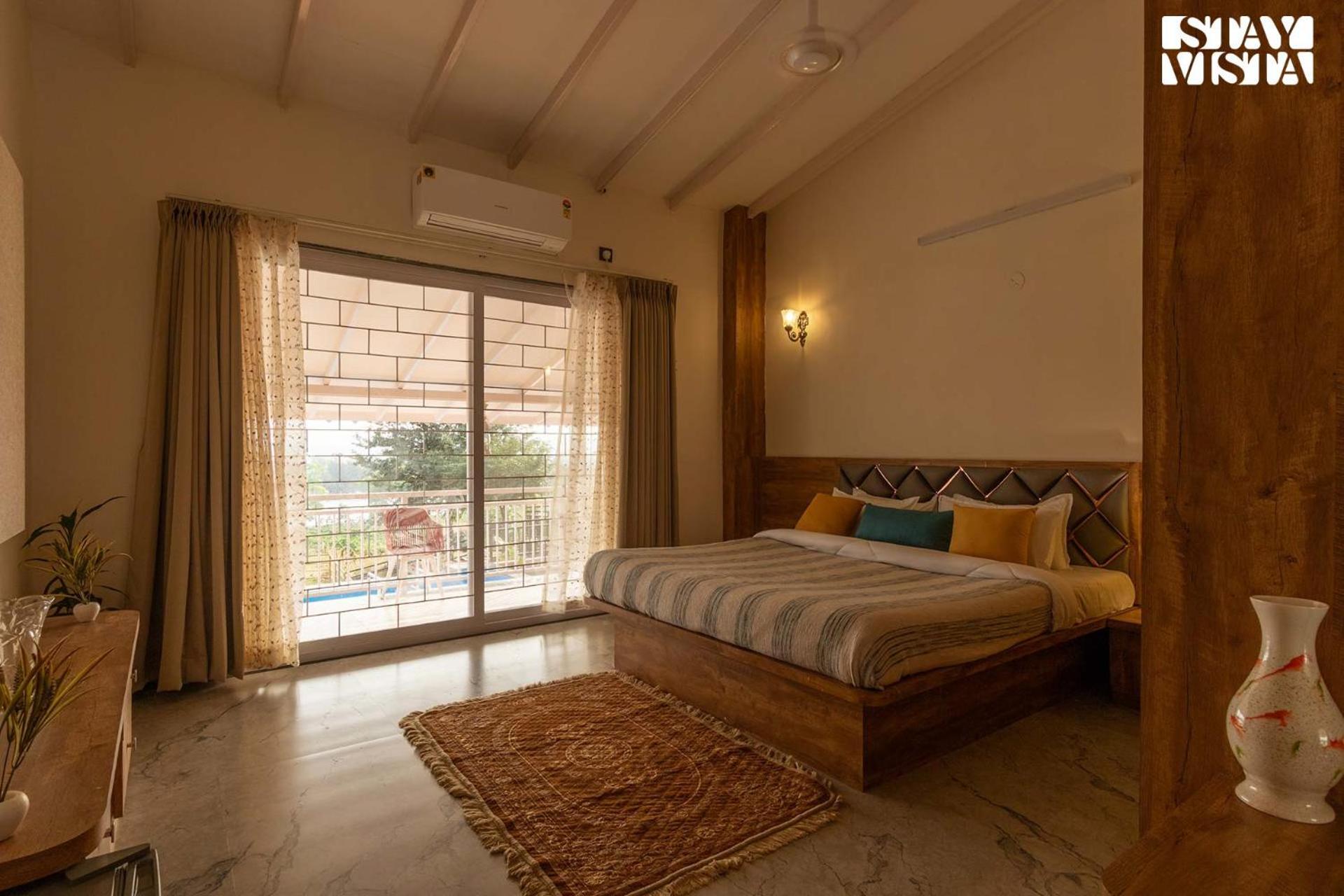 Stayvista'S Harvest Haven - Pool-View Villa With Deck & Machan Near Sula Nashik Ngoại thất bức ảnh