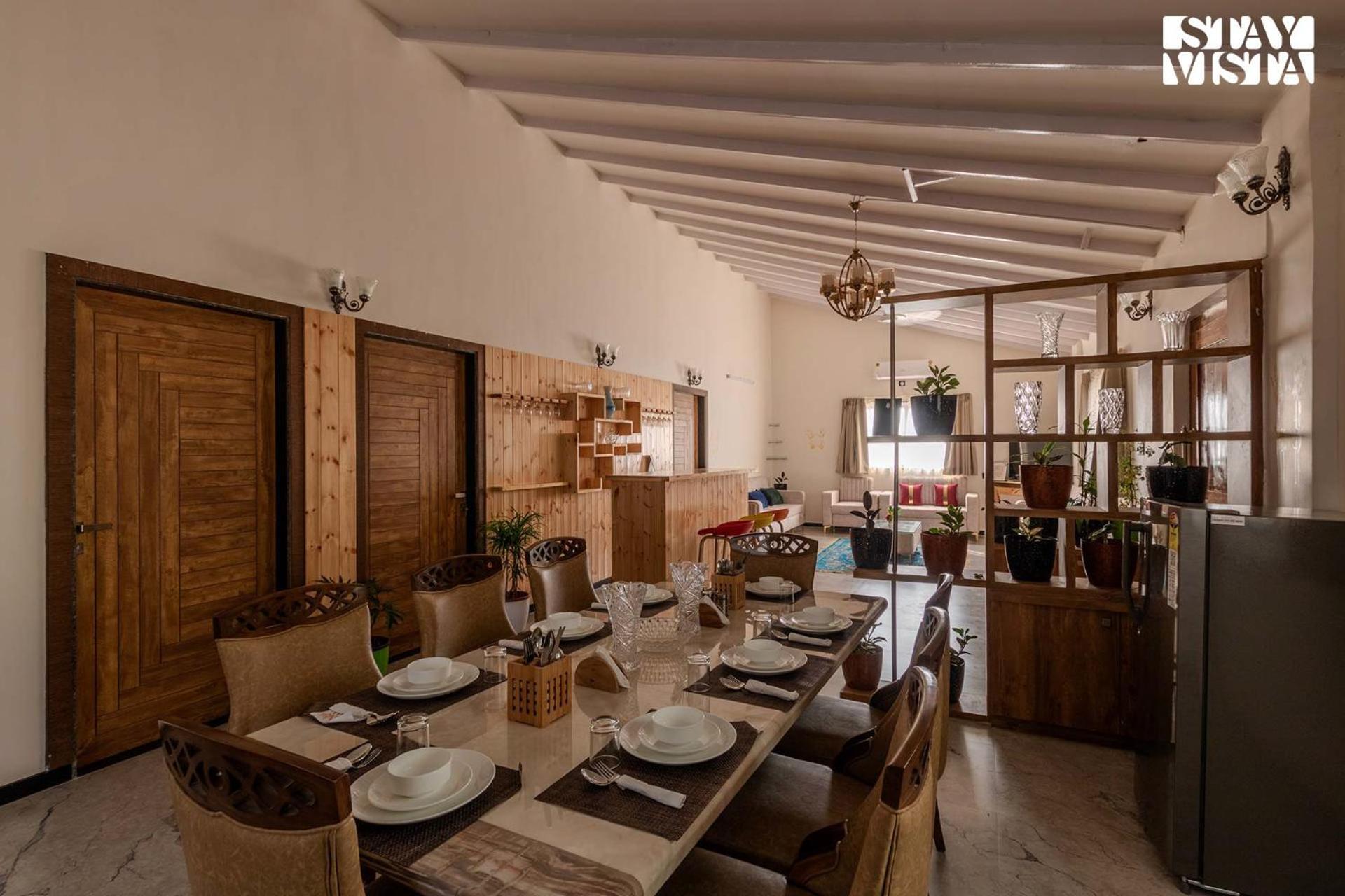 Stayvista'S Harvest Haven - Pool-View Villa With Deck & Machan Near Sula Nashik Ngoại thất bức ảnh